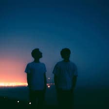 Embracing life at midnight